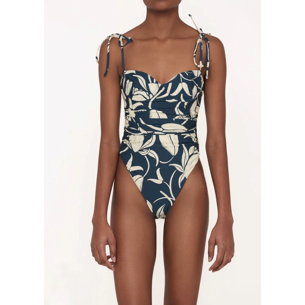 AGUA By AGUA BENDITA - Rabano Flora One Piece Swimsuit - XS